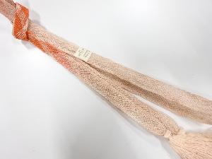 未使用品　正絹　夏手組帯締め